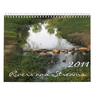 Calendrier Rivières et courants 2011