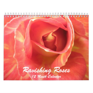 Calendrier rose de fleur de photos de photo de