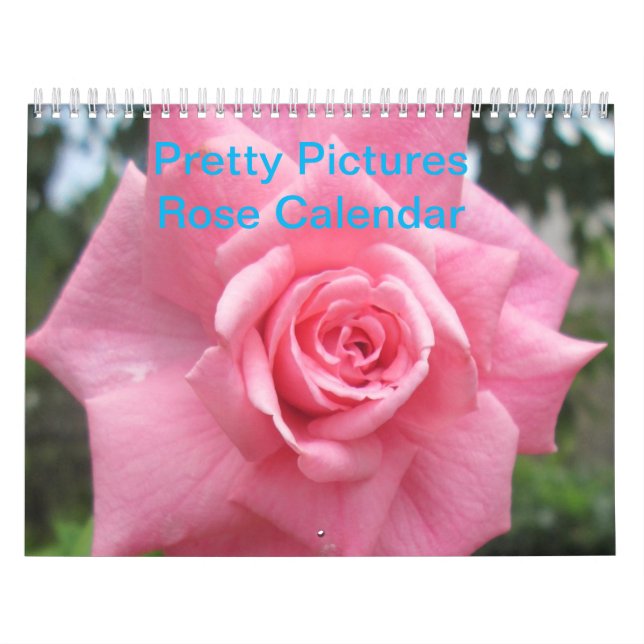 Calendrier rose de jolies images (Protection)