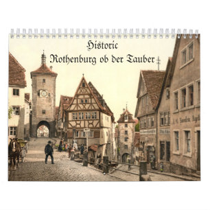 Calendrier Rothenburg ob der Tauber Historique