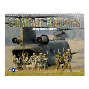 Calendrier ROTORS DE COMBAT - Hélicoptères de l'armée