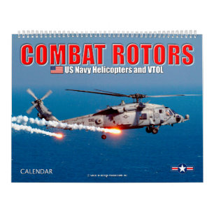 Calendrier ROTORS DE COMBAT - Hélicoptères de marine et VTOL