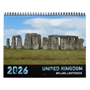CALENDRIER ROYAUME-UNI 2026