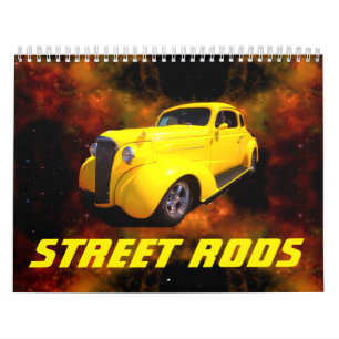 Calendrier Rue vintage Rods
