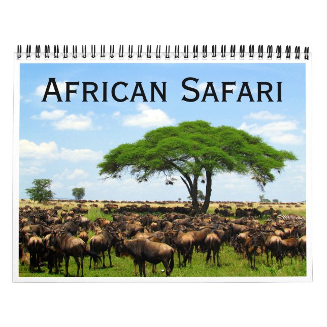 Calendrier safari africain 2026 (Protection)