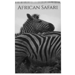 Calendrier safari afrique 2025