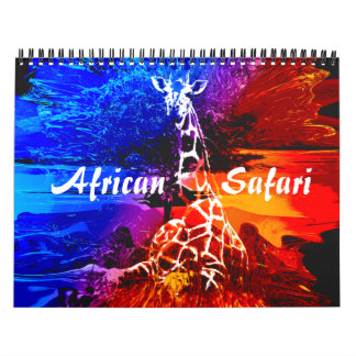 Calendrier Safari Giraffe Dream