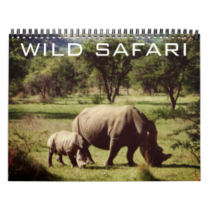 Calendrier safari sauvage 2026
