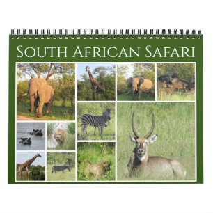 Calendrier safari sud-africain 2026