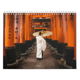 Calendrier Saisons de sérénité : une année au Japon