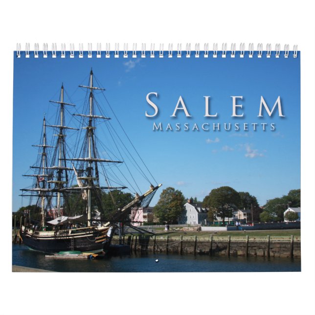 Calendrier Salem, le Massachusetts (Protection)