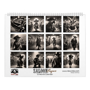 Calendrier Saloon Safari