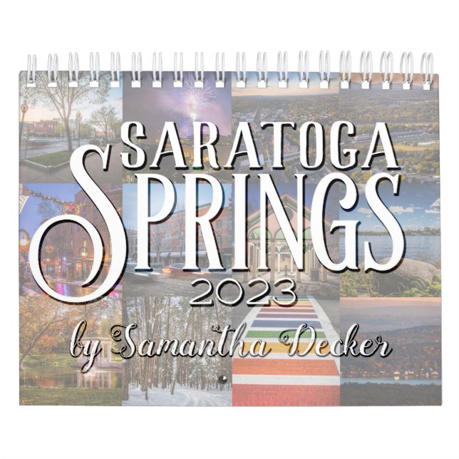 Calendrier Saratoga Springs 2023 (Protection)