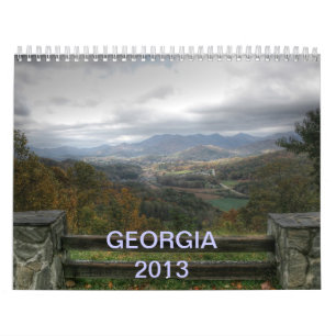 CALENDRIER SCÈNES DE LA GÉORGIE