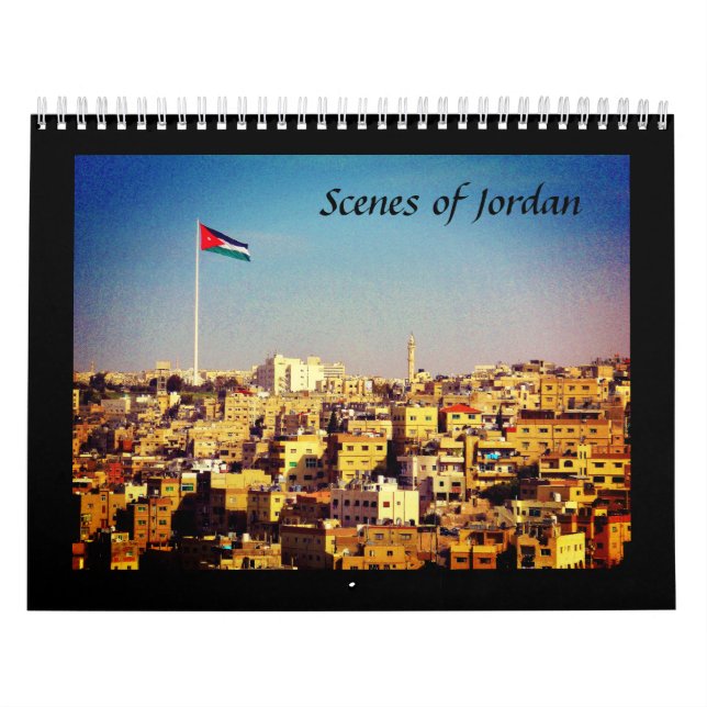 Calendrier Scènes de la Jordanie (Protection)