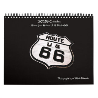 Calendrier Scènes de l'Historique Route 66
