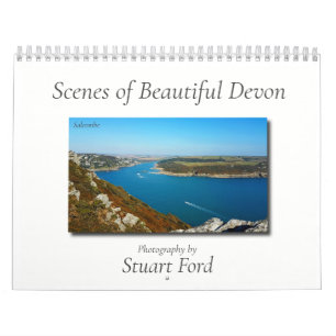 Calendrier Scènes photographiques du magnifique Devon, Anglet