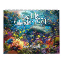 Calendrier Sea Life 2021