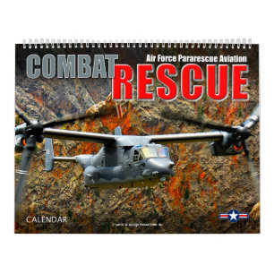 Calendrier SECOURT COMBAT - Pararescue Aviation