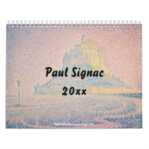 Calendrier Sélection des chefs-d'oeuvre Paul Signac