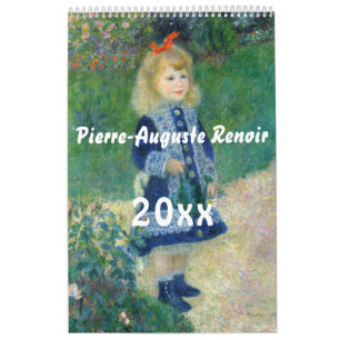 Calendrier Sélection des chefs-d'oeuvre Pierre-Auguste Renoir