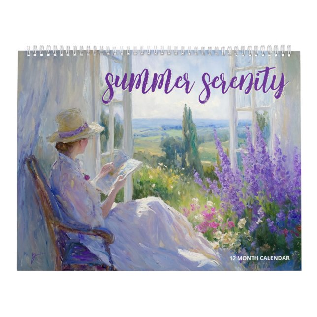 Calendrier Sérénité estivale (Protection)