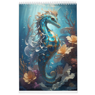 Calendrier Sérénité océanique - Un voyage sous les vagues