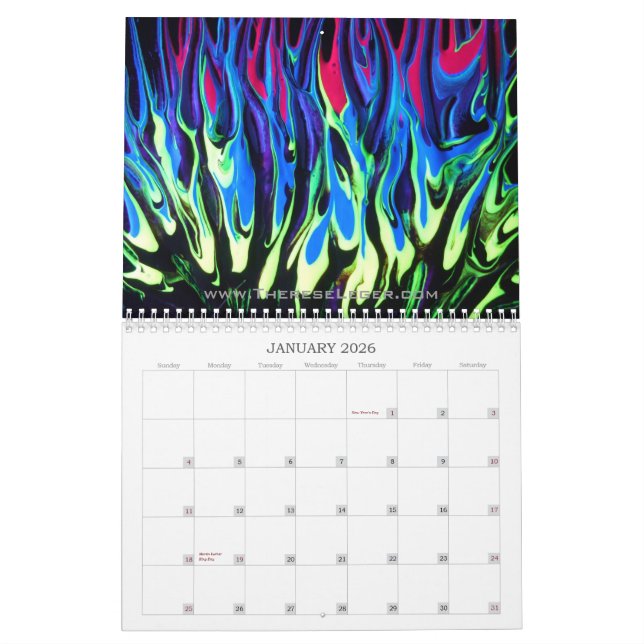 Calendrier Série "Phantasmagoria" Calender 2012 (Jan 2026)