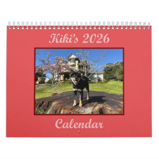 Calendrier SFShiba 2026 Calendar