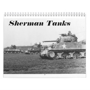 Calendrier Sherman Tank