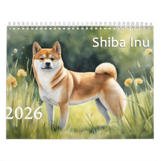 Calendrier Shiba Inu