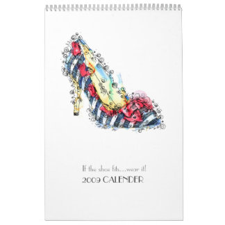 Calendrier Si la chaussure tient...  CALENDER 2009