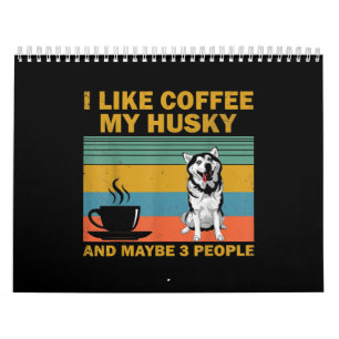 Calendrier Siberian Husky Dog   Taux de venin