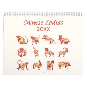 Calendrier SIGNE Zodiaque Chinois