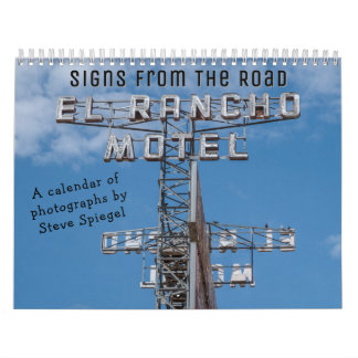 CALENDRIER SIGNS FROM THE ROAD CALENDAR