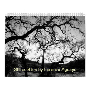 Calendrier Silhouettes par Lorenzo Aguayo