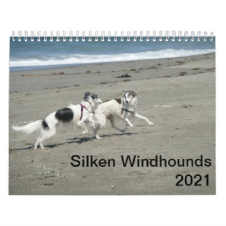 Calendrier Silken Windhounds 2021 - Amusement À La Plage