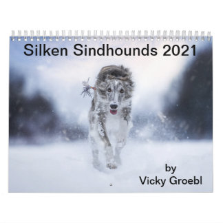 Calendrier Silken Windhounds 2021 par Vicky Groebl - Adultes