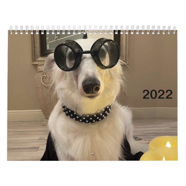 Calendrier Silken Windhounds 2022 (habillé/sot) (Protection)