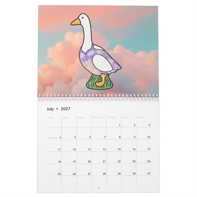 Calendrier Silly Geese (Photo Version) (Jul 2027)