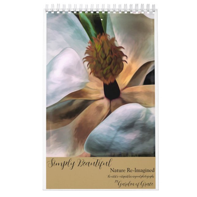 Calendrier Simply Beautiful : Nature Re-imaged Calendar (Protection)