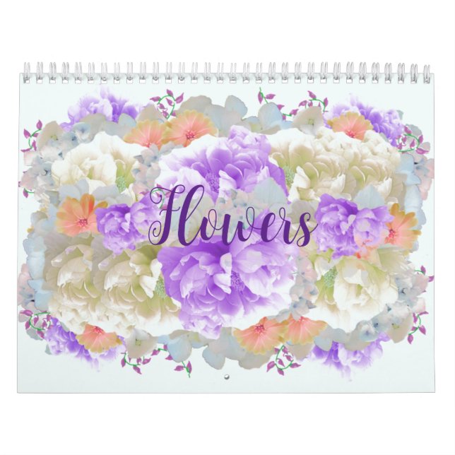 Calendrier Simply Flowers (Protection)