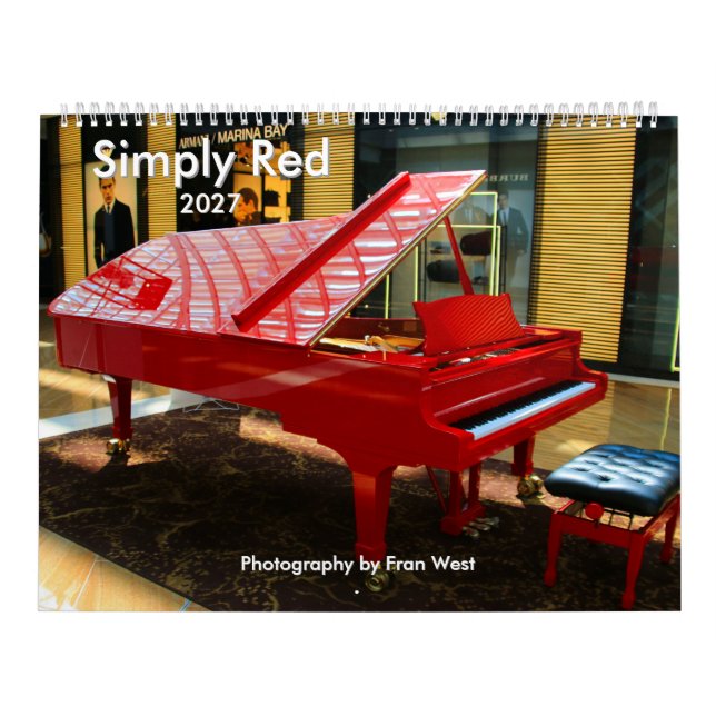 Calendrier Simply Red 2027 (Protection)
