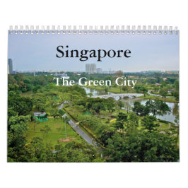 Calendrier Singapour - La ville verte