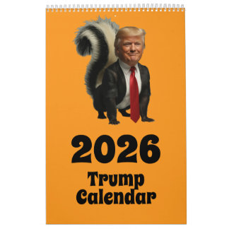 Calendrier Single Page Trump Calendar