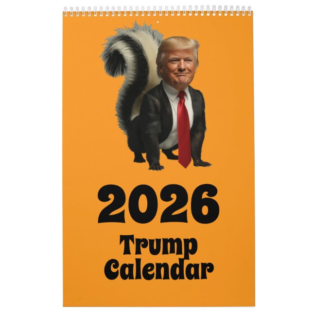 Calendrier Single Page Trump Calendar (Protection)