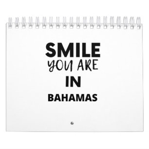 CALENDRIER SOURIRE VOUS ÊTES À BAHAMAS
