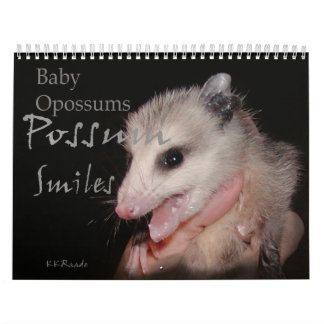 Calendrier Sourires d'opossum