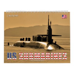 CALENDRIER SOUS-MARINS AMÉRICAINS