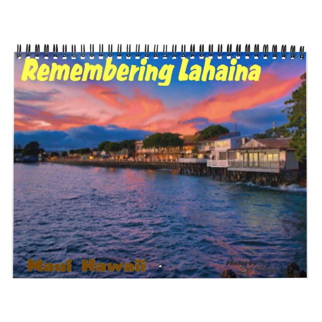 Calendrier Souvenir de Lahaina (Protection)